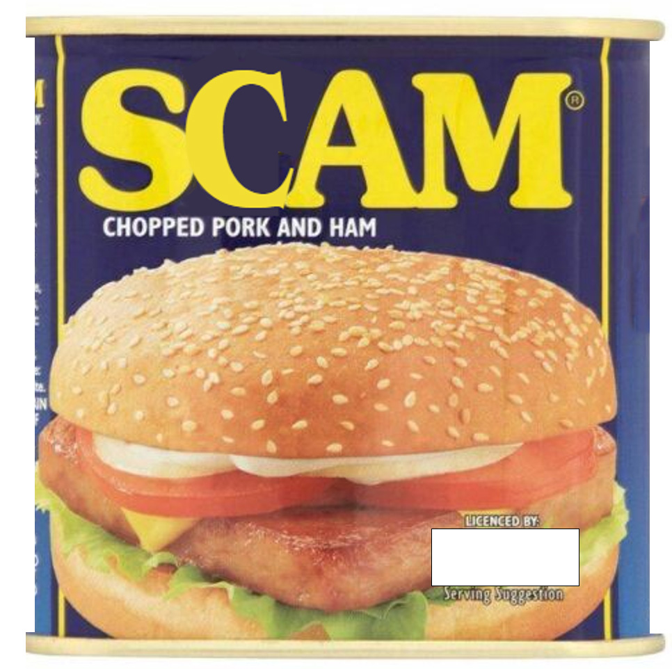 Spam scam can